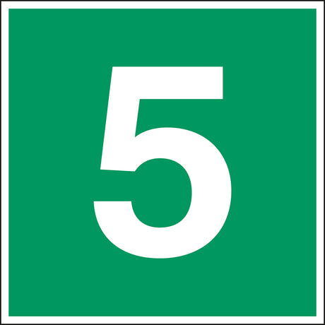 Fluchtwegkennzeichnung - Stockwerk 5
