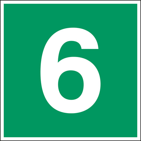 Fluchtwegkennzeichnung - Stockwerk 6