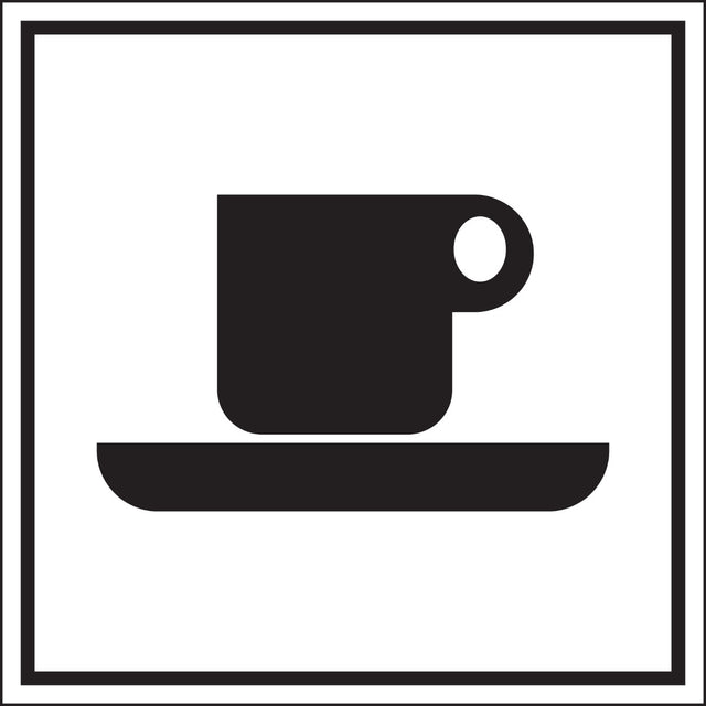Hinweisschilder - Cafeteria