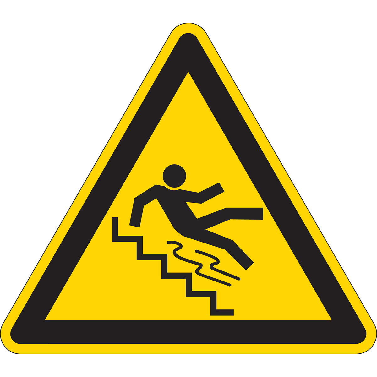 Panneaux d'avertissement - Attention escaliers