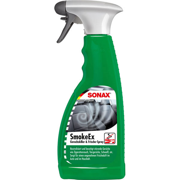 SONAX SmokeEx, Green Lemon, trigger à 500 ml