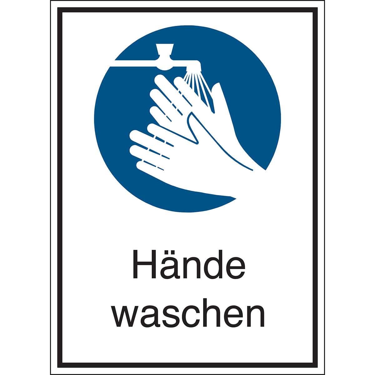 Mandatory signs - Wash your hands