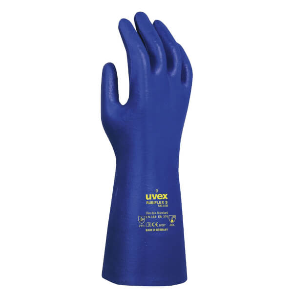 uvex Chemikalienschutzhandschuh 60224 Rubiflex