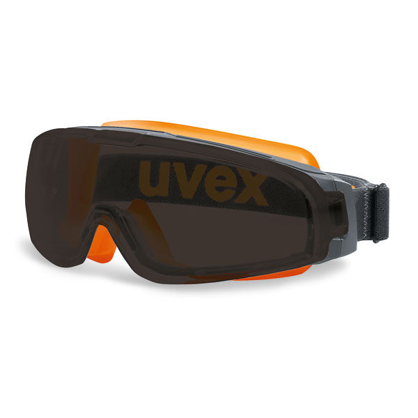 uvex Schutzbrille Vollsichtbrille u-sonic mit Vorsatzscheibe